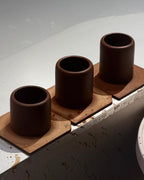 Handmade Black Stoneware Utensil Holder | For Everyday Objects