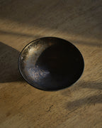 Handmade Black Stoneware Incense Bowl | For Everyday Ritual