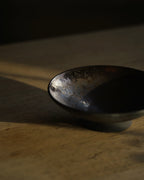 Handmade Black Stoneware Incense Bowl | For Everyday Ritual
