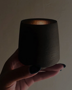 SENSES x JC | Handmade Ceramic Toxin-Free Beeswax Woodwick Candle