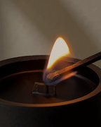 SENSES x JC | Handmade Ceramic Toxin-Free Beeswax Woodwick Candle